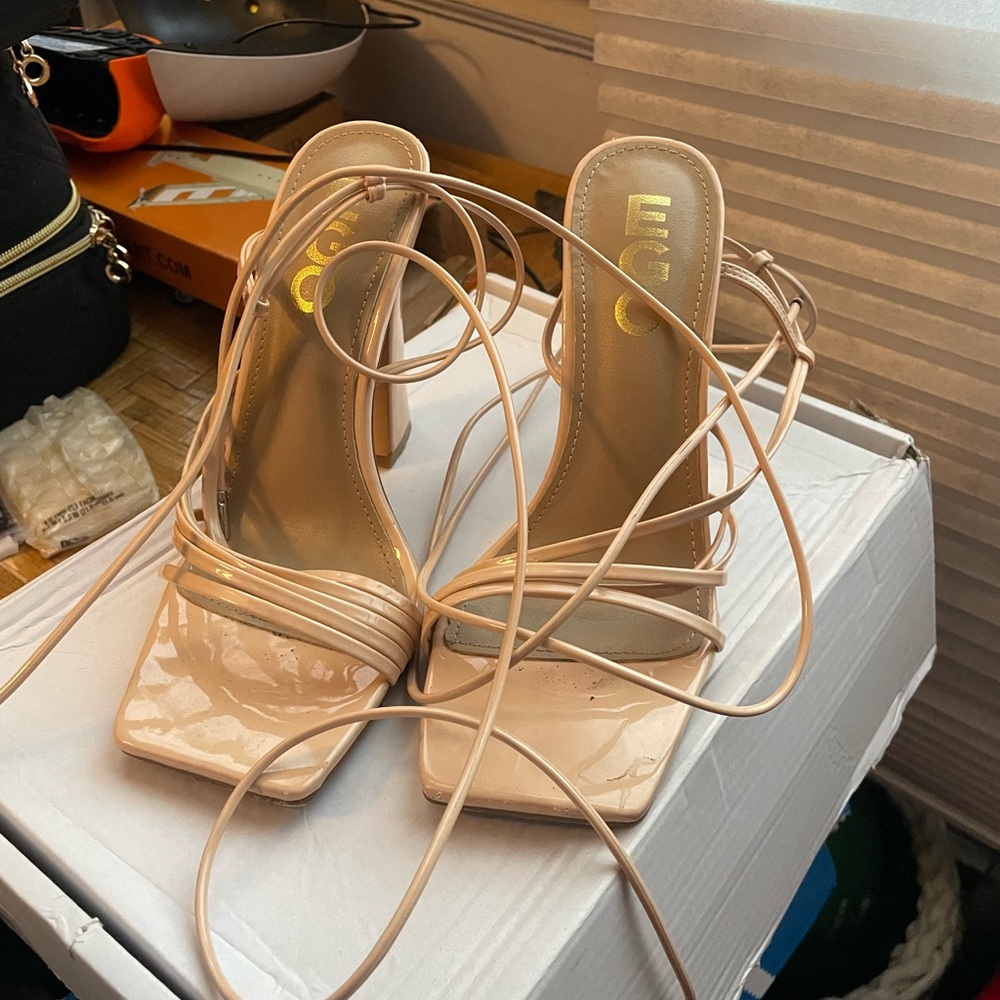 EGO Nude Be-You heels